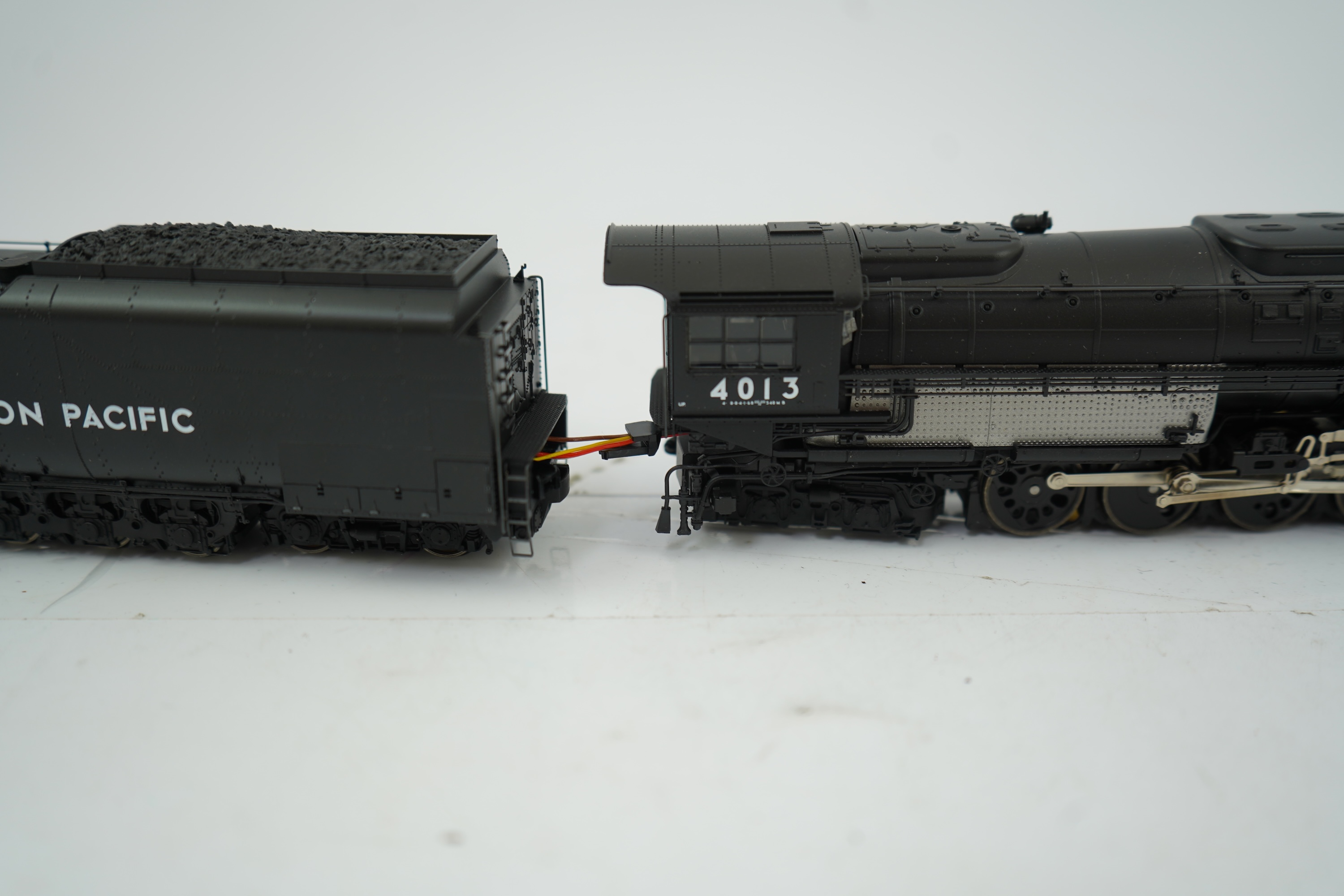 A boxed HO gauge Trix (22593) model of Union Pacific Big Boy, 4013, 4-8-8-4 tender locomotive, powered for two rail operation.